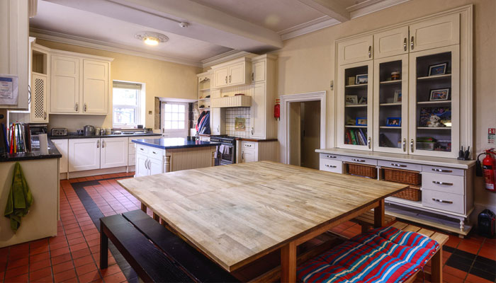 Kitchen at The Old Vicarage, Ironville