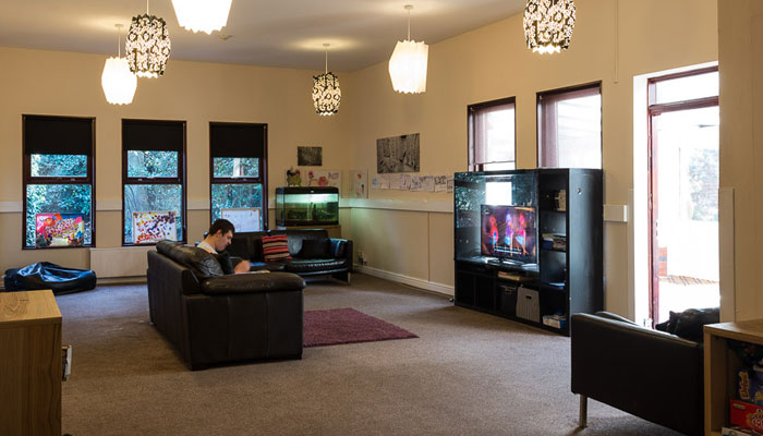 Living room at The Old Vicarage, Ollerton