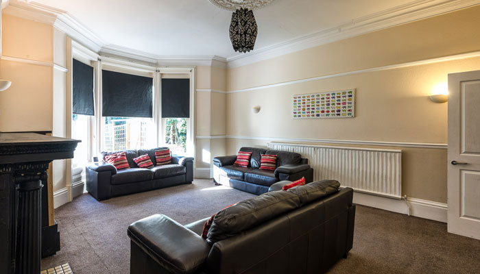 Living room at The Old Vicarage, Ollerton